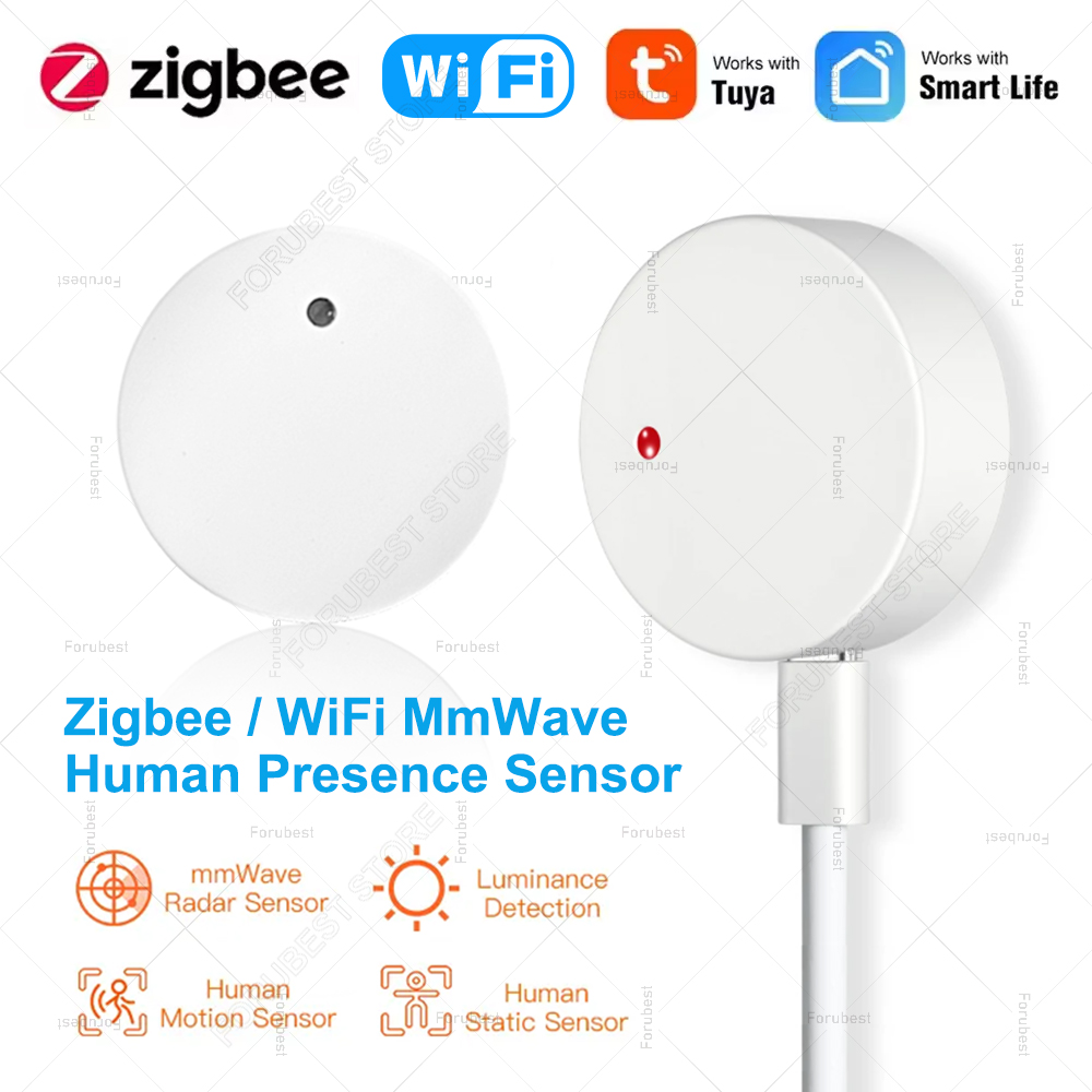 Home Assistant Tuya - ZigBee Wifi MmWave Human Presence Motion