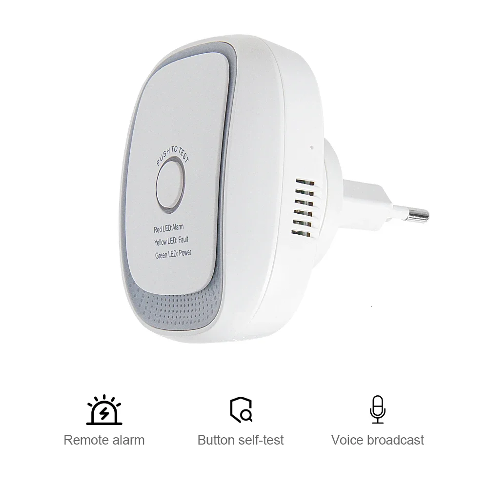 HEIMAN Zigbee Tuya Combustible - Tuya Smart ulasan dan harga