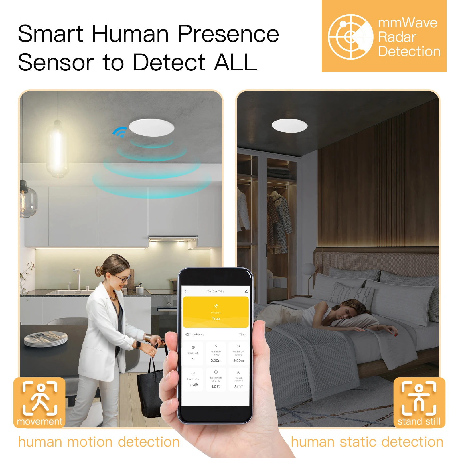Tuya Smart ZigBee / WiFi Human - Tasmota ulasan dan harga