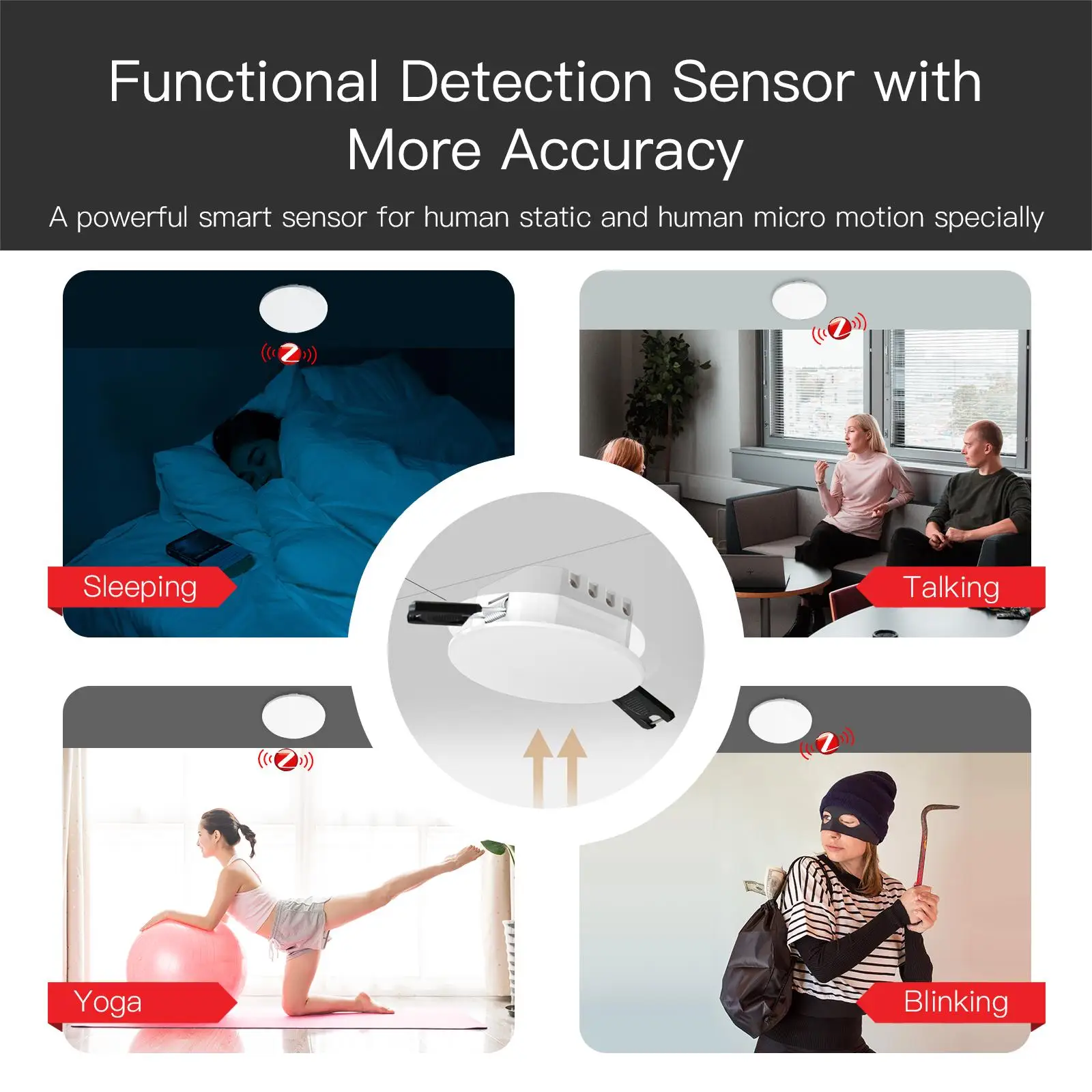 Tuya Smart ZigBee / WiFi Human - Tasmota ulasan dan harga