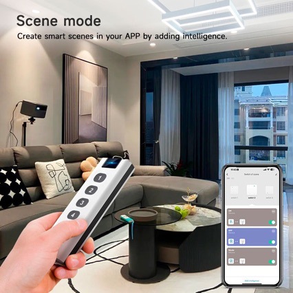 Tuya Smart Home ZigBee Remote  - Tuya 4 Channel ulasan dan harga