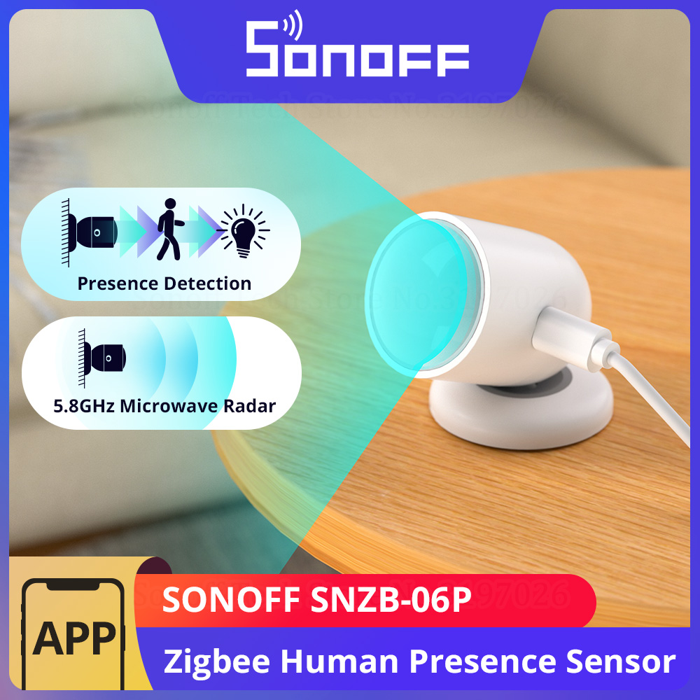 SONOFF SNZB-06P Zigbee Human P - Sonoff Mini R4 ulasan dan harga