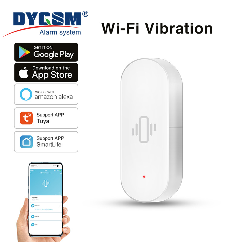 Tuya WiFi Vibration Sensor, Se - Home Assistant Tuya ulasan dan harga