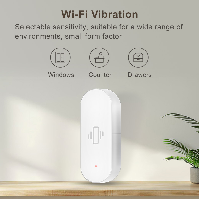 Tuya WiFi Vibration Sensor, Se - Home Assistant Tuya ulasan dan harga
