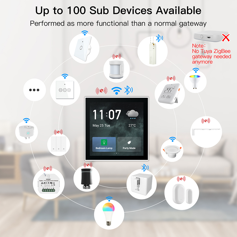 ljc 2026new Tuya 4 Inch Multi- - Tuya Smart ulasan dan harga