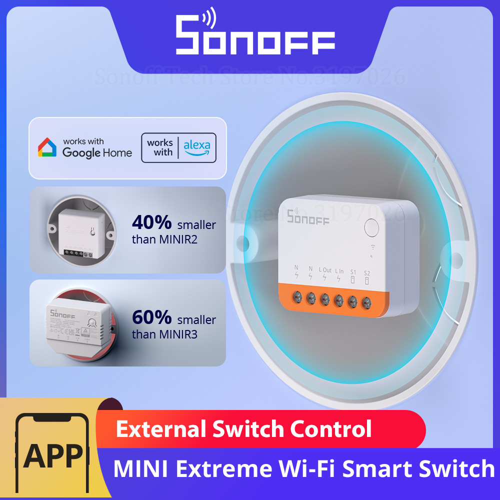 SONOFF MINIR4 Extreme Wi-Fi Sm - Sonoff Basic ulasan dan harga