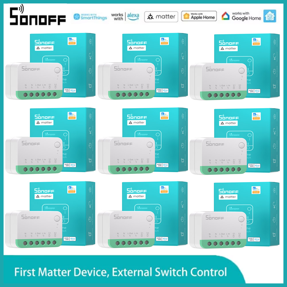 SONOFF MINIR4M Mini WiFi Matte - Sonoff ulasan dan harga