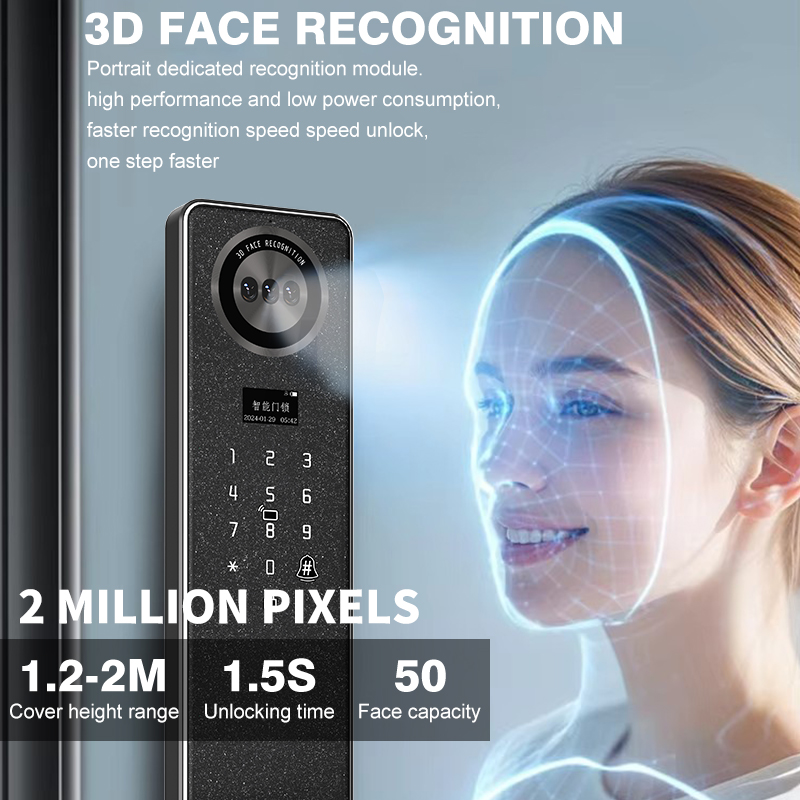 Tuya WiFi Smart Door Lock, Hom - Tuya Smart ulasan dan harga