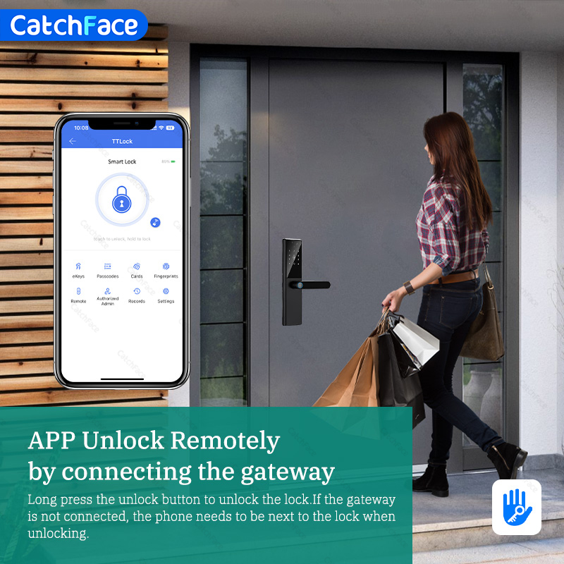 Bluetooth Fingerprint Door Loc - Tasmota ulasan dan harga