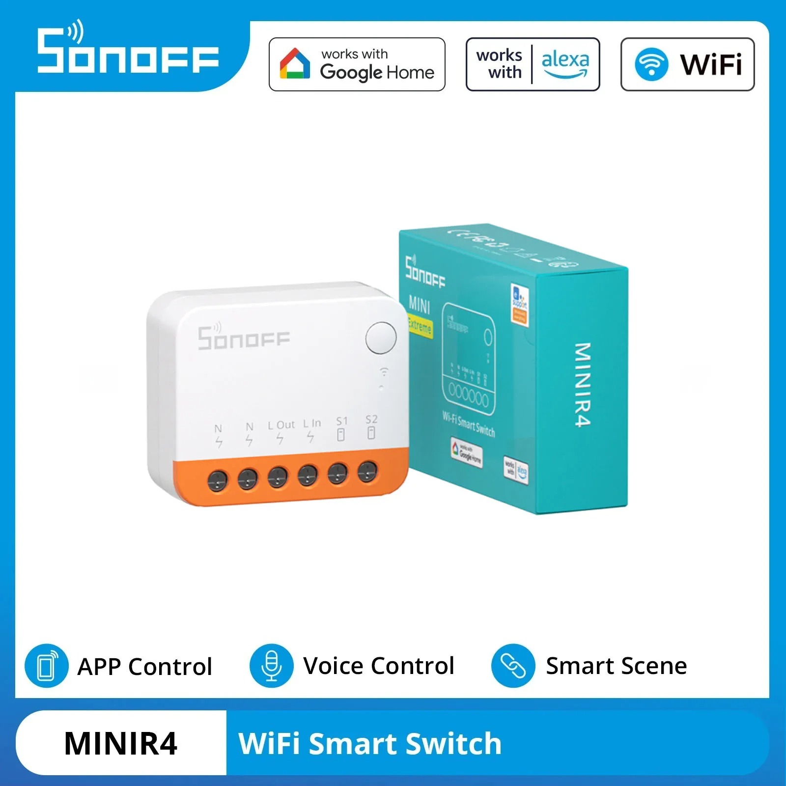 Sonoff Mini R4 Extreme Sonoff  - Sonoff Mini R4 ulasan dan harga