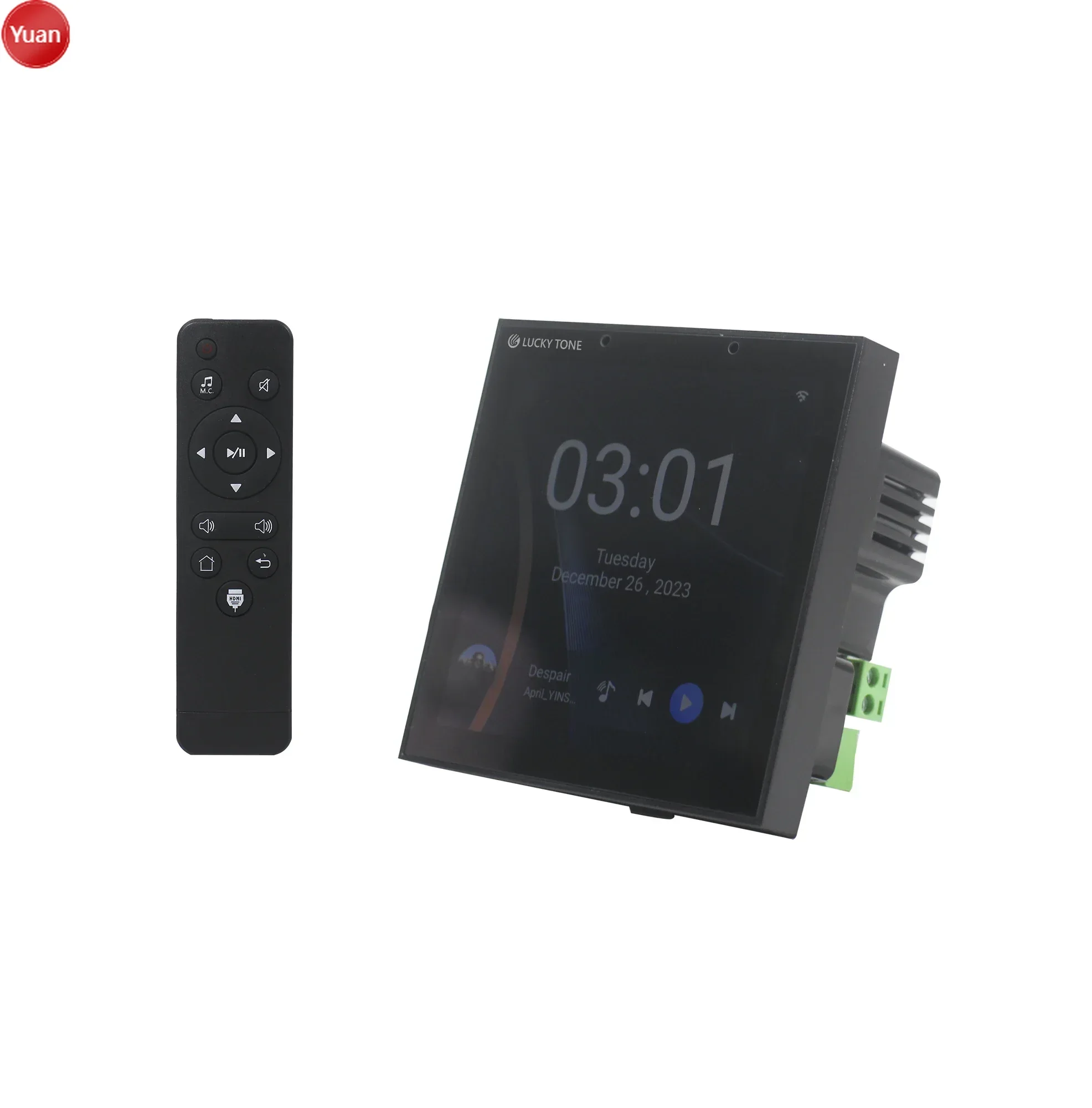 M 4 Inch Touch Screen 4 Channe - Tuya 4 Channel ulasan dan harga