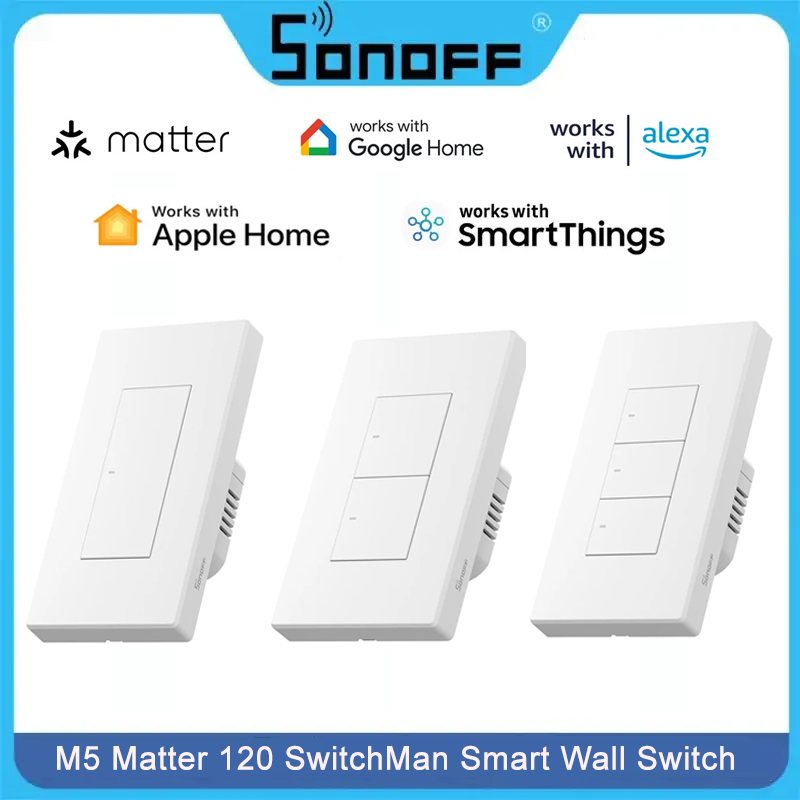 SONOFF M5 Matter Smart Wall Sw - Sonoff ulasan dan harga