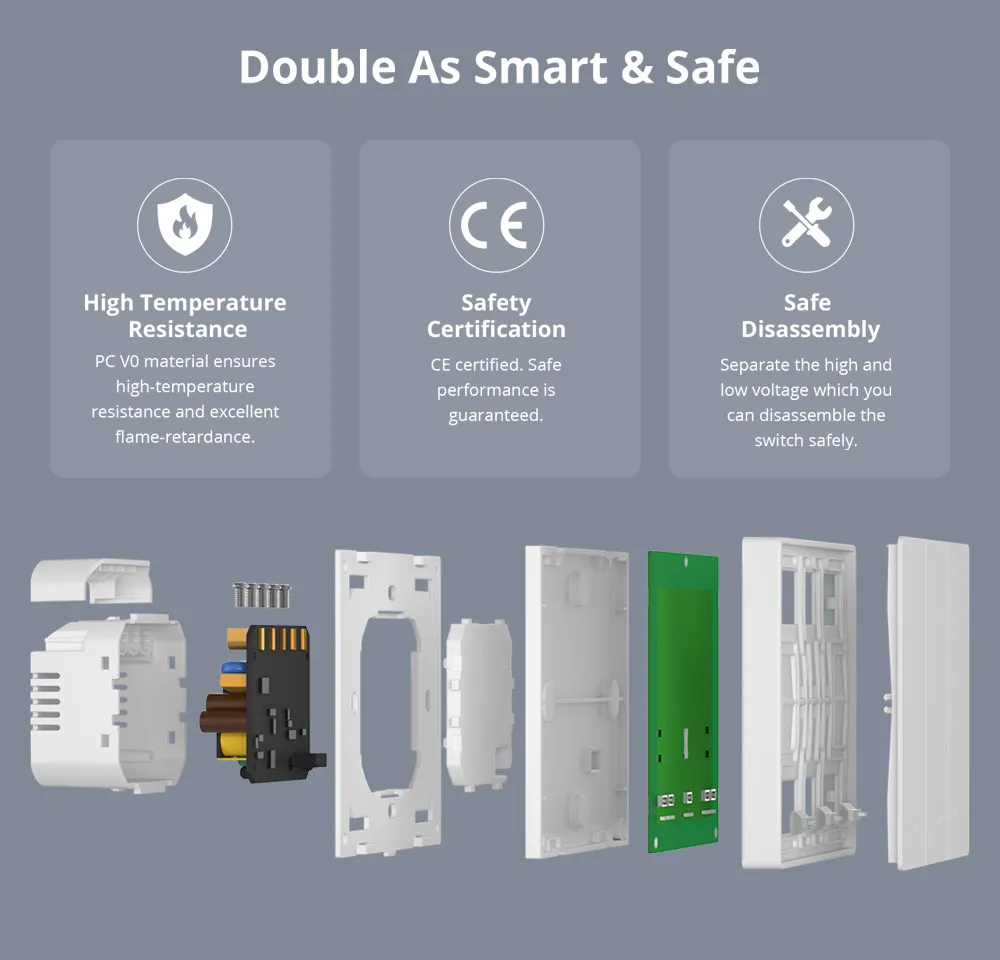 SONOFF M5 Matter Smart Wall Sw - Sonoff ulasan dan harga