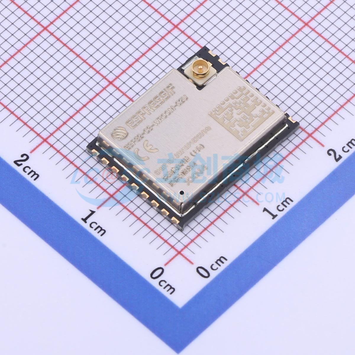 5pcs ESP32-C3-WROOM-02U-N4 SMD - Smart Home Module Iot ulasan dan harga