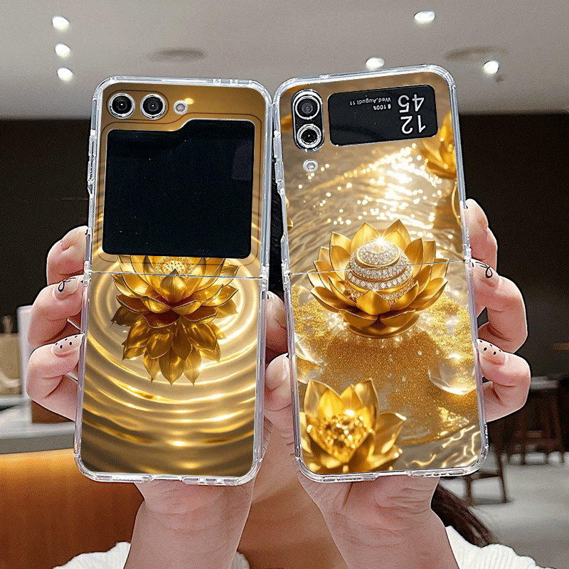 Creative Golden Lotus Flower P - Shelly ulasan dan harga