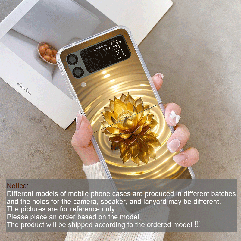 Creative Golden Lotus Flower P - Shelly ulasan dan harga