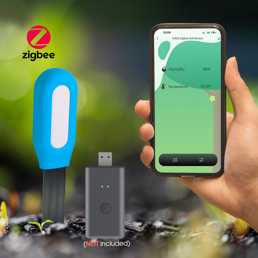 1PCS Tuya Zigbee Soil Sensor H - Home Assistant Tuya ulasan dan harga