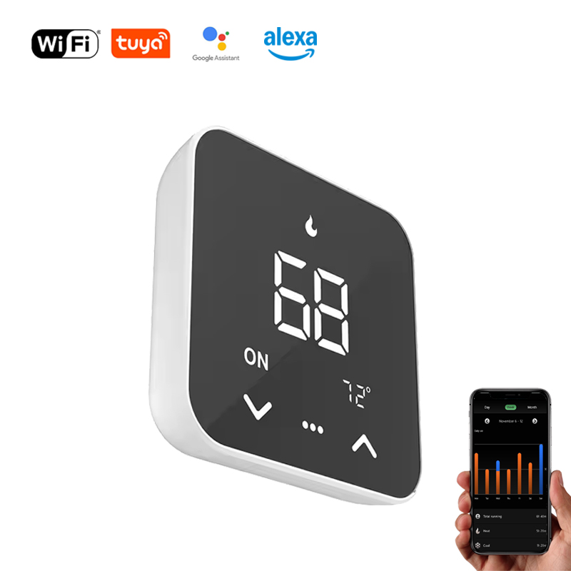 2026new Tuya WiFi Smart Thermo - Tuya Smart ulasan dan harga