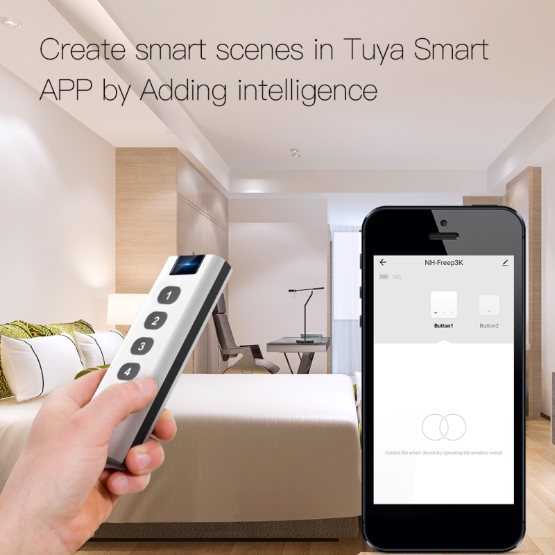 Tuya ZigBee Smart Scene Switch - Sonoff Basic ulasan dan harga