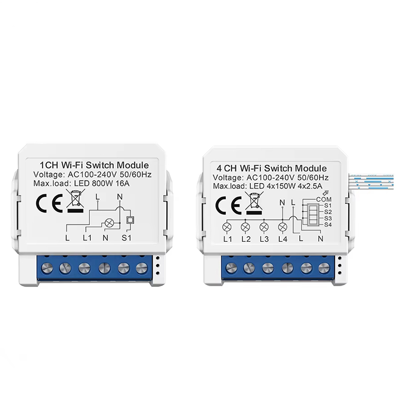 WSM16 Tuya WiFi Smart Switch M - Tuya 4 Channel ulasan dan harga