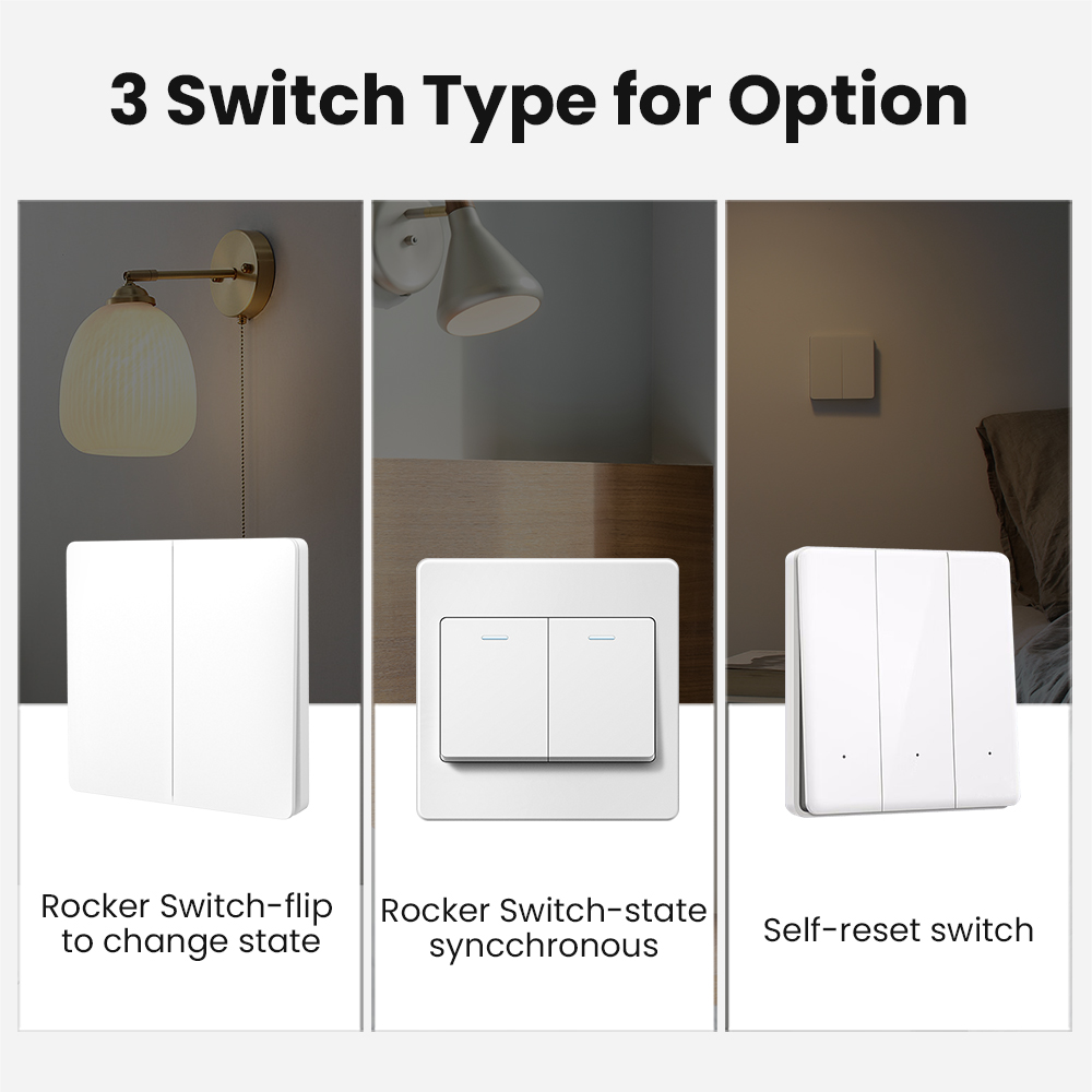 AVATTO ZigBee Tuya 1/2/3/4 Gan - Tuya 4 Channel ulasan dan harga
