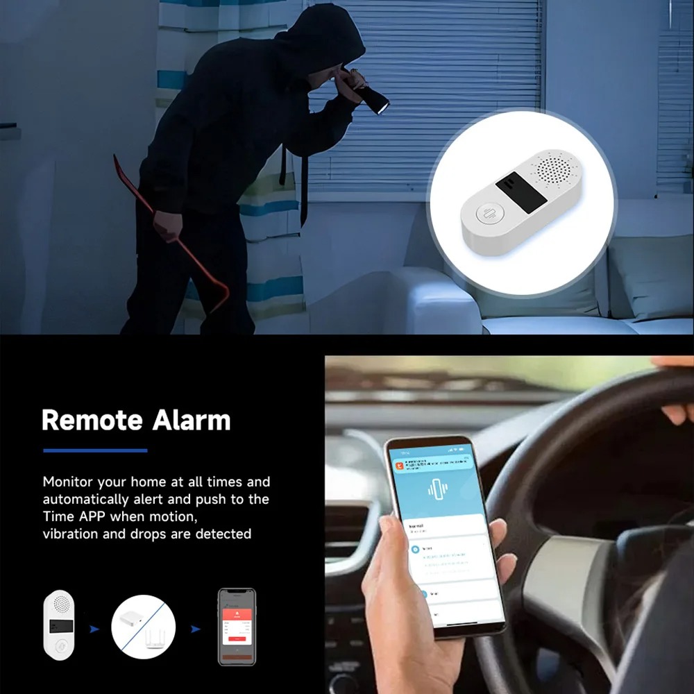 Tuya WiFi Vibration Sensor - 1 - Home Assistant Tuya ulasan dan harga