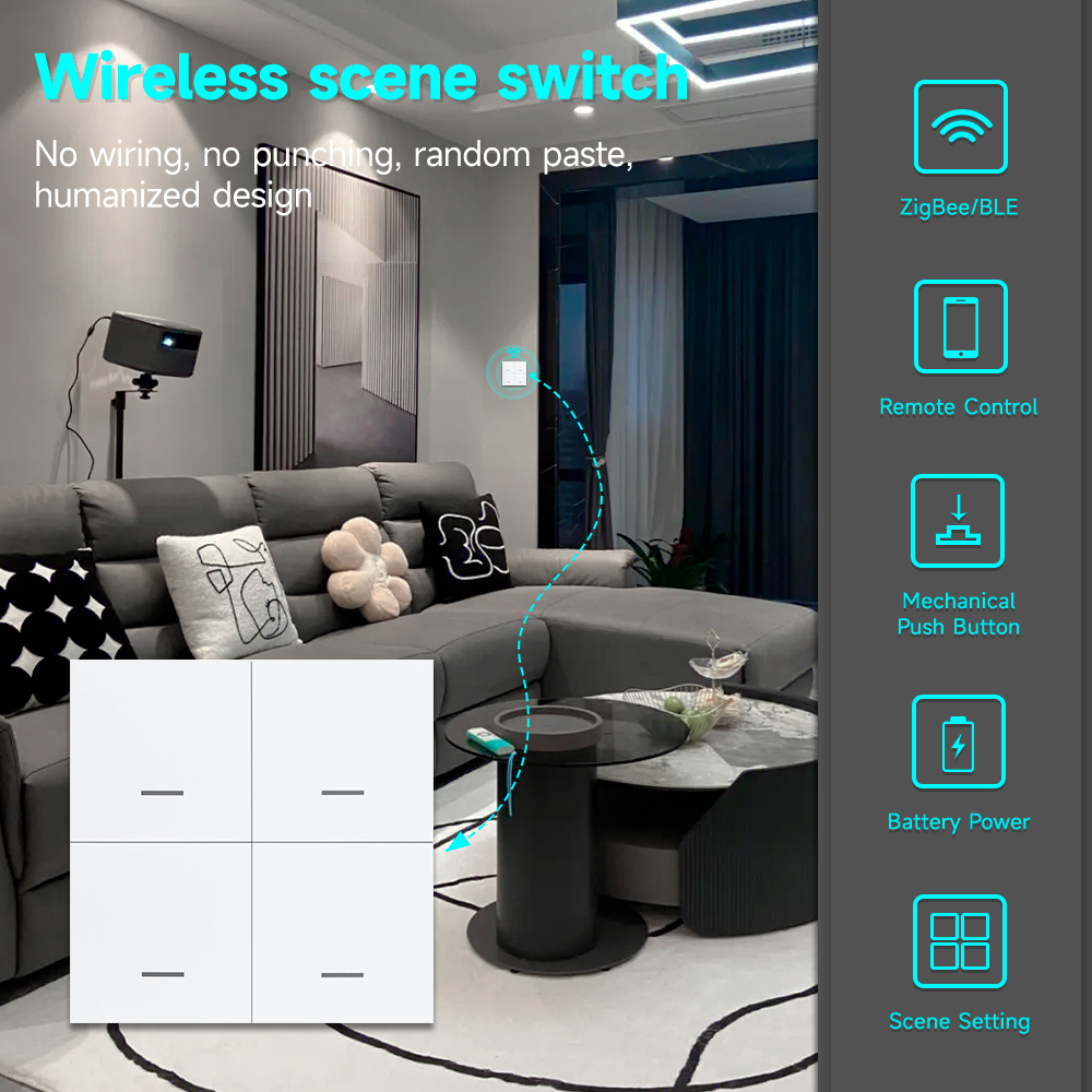 Tuya ZigBee 3.0 Smart Scene Sw - Sonoff ulasan dan harga