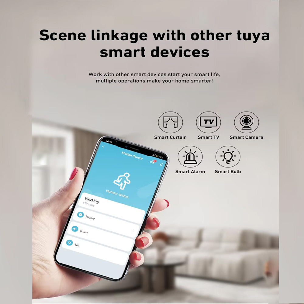Smart PIR Motion Sensor WiFi Z - Home Assistant Tuya ulasan dan harga
