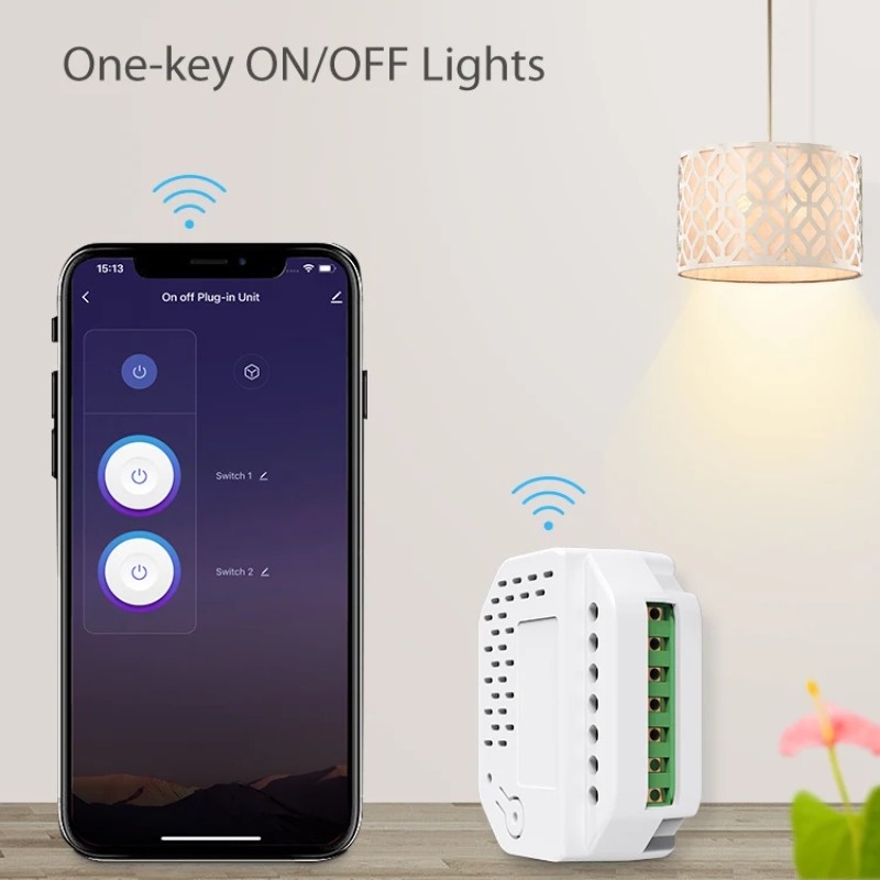 Matter Light Switch Module 2Ga - Smart Relay Tuya ulasan dan harga