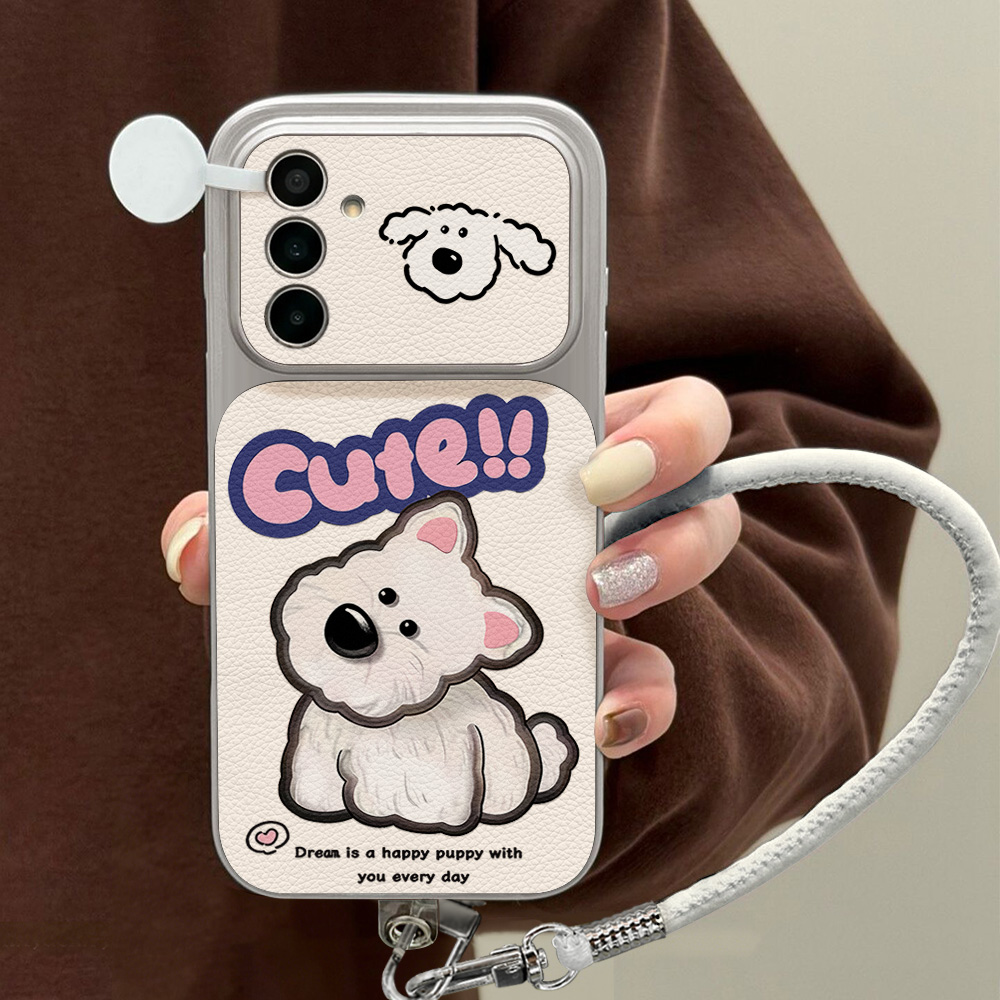 Cute Cartoon Dog Lanyard Phone - Shelly ulasan dan harga