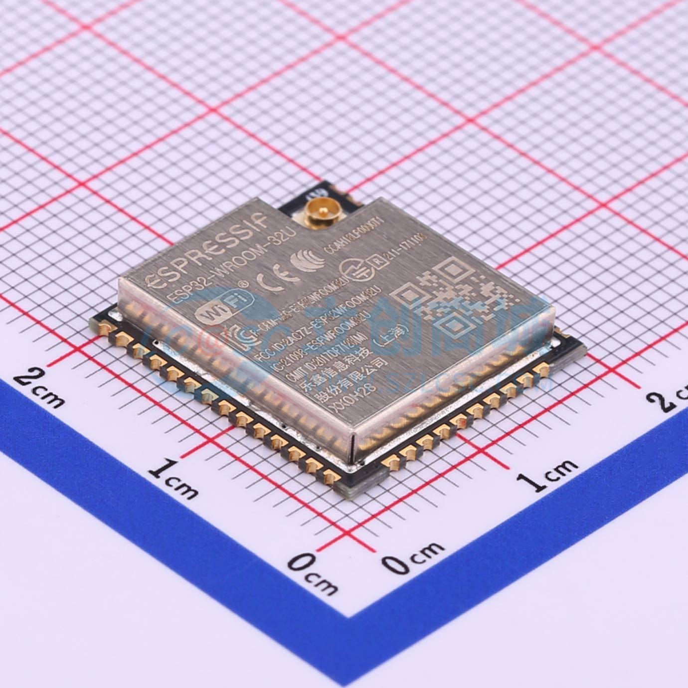 3pcs ESP32-WROOM-32U-N16 SMD 1 - Smart Home Module Iot ulasan dan harga