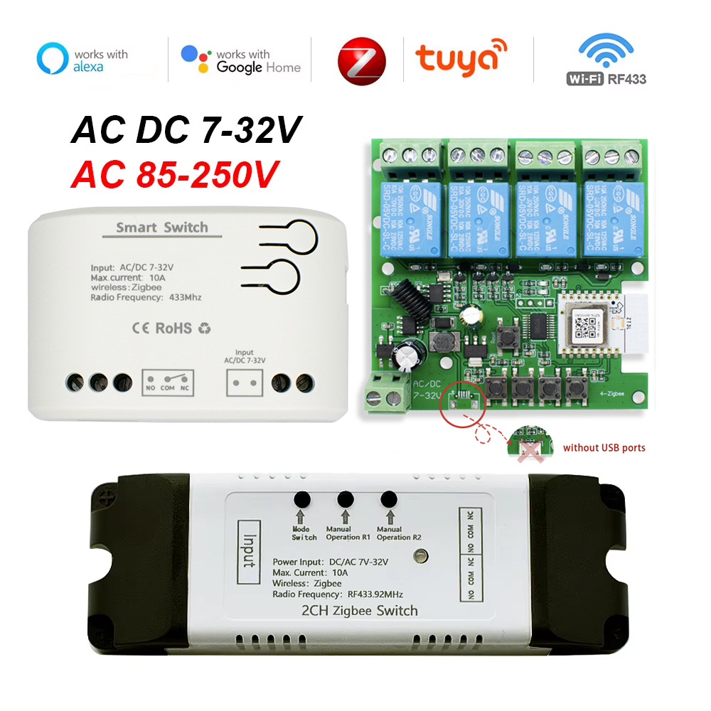 Tuya Zigbee Remote Control Sma - Tuya 4 Channel ulasan dan harga