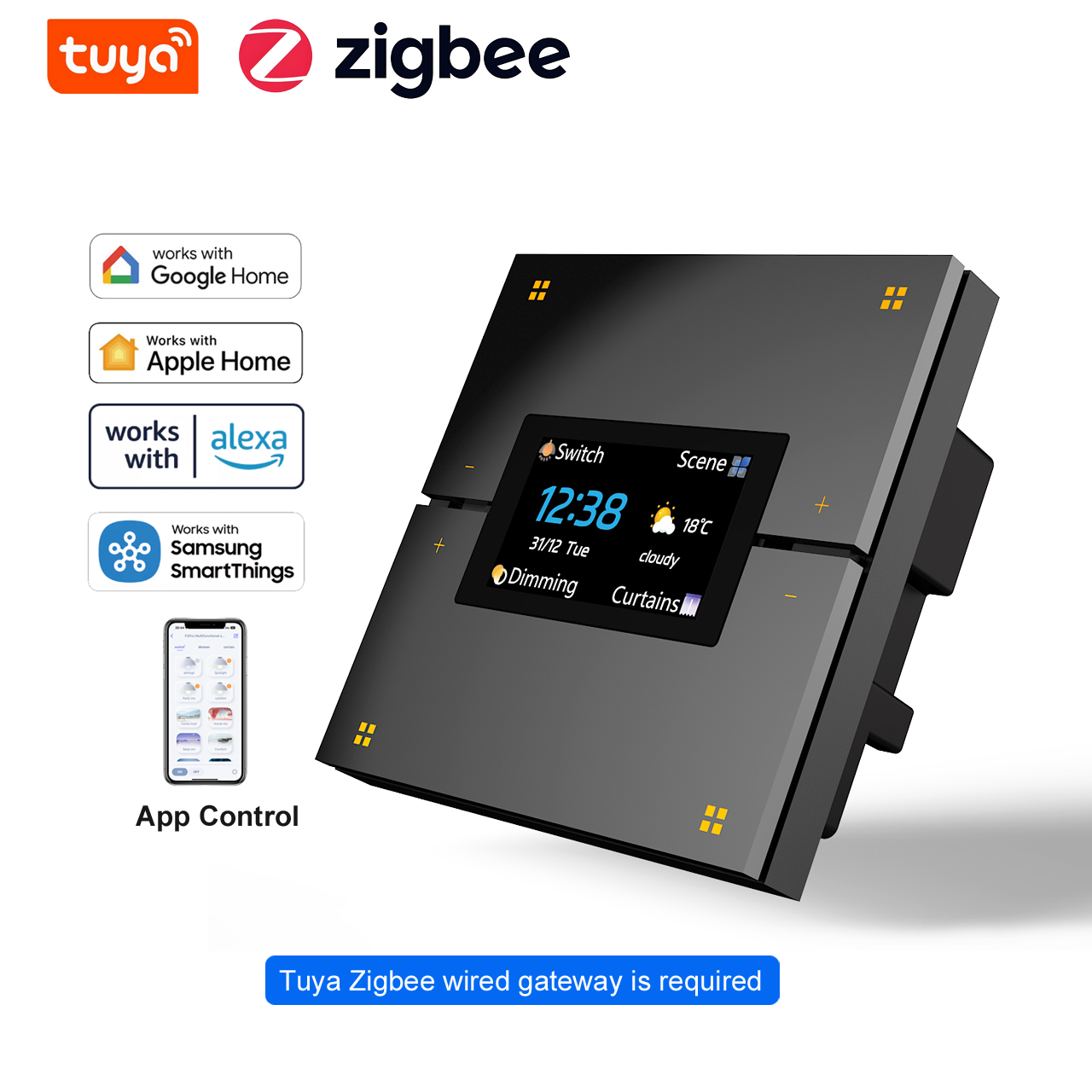 M9 Pro 8-Button UK Tuya Smart  - Smart Relay Tuya ulasan dan harga