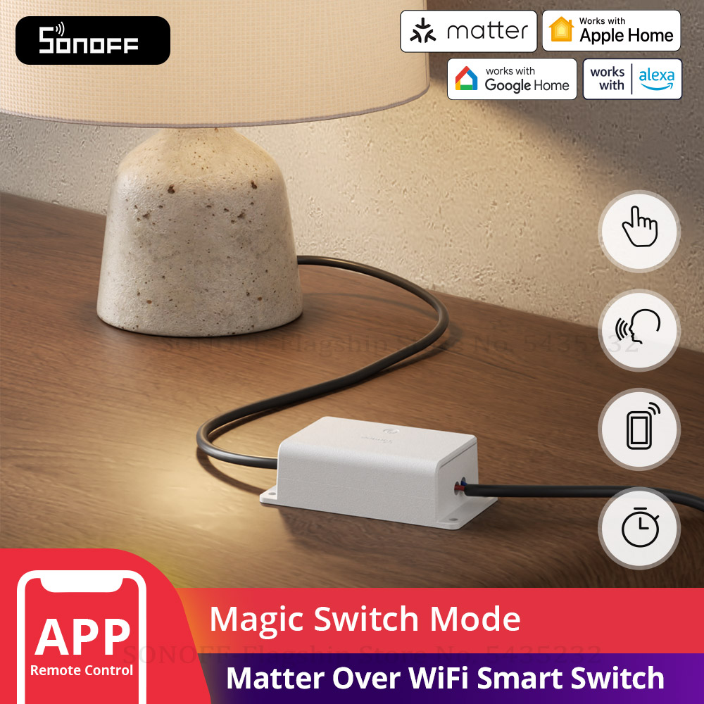 SONOFF BASIC-1GS Gen5 Matter W - Sonoff Basic ulasan dan harga