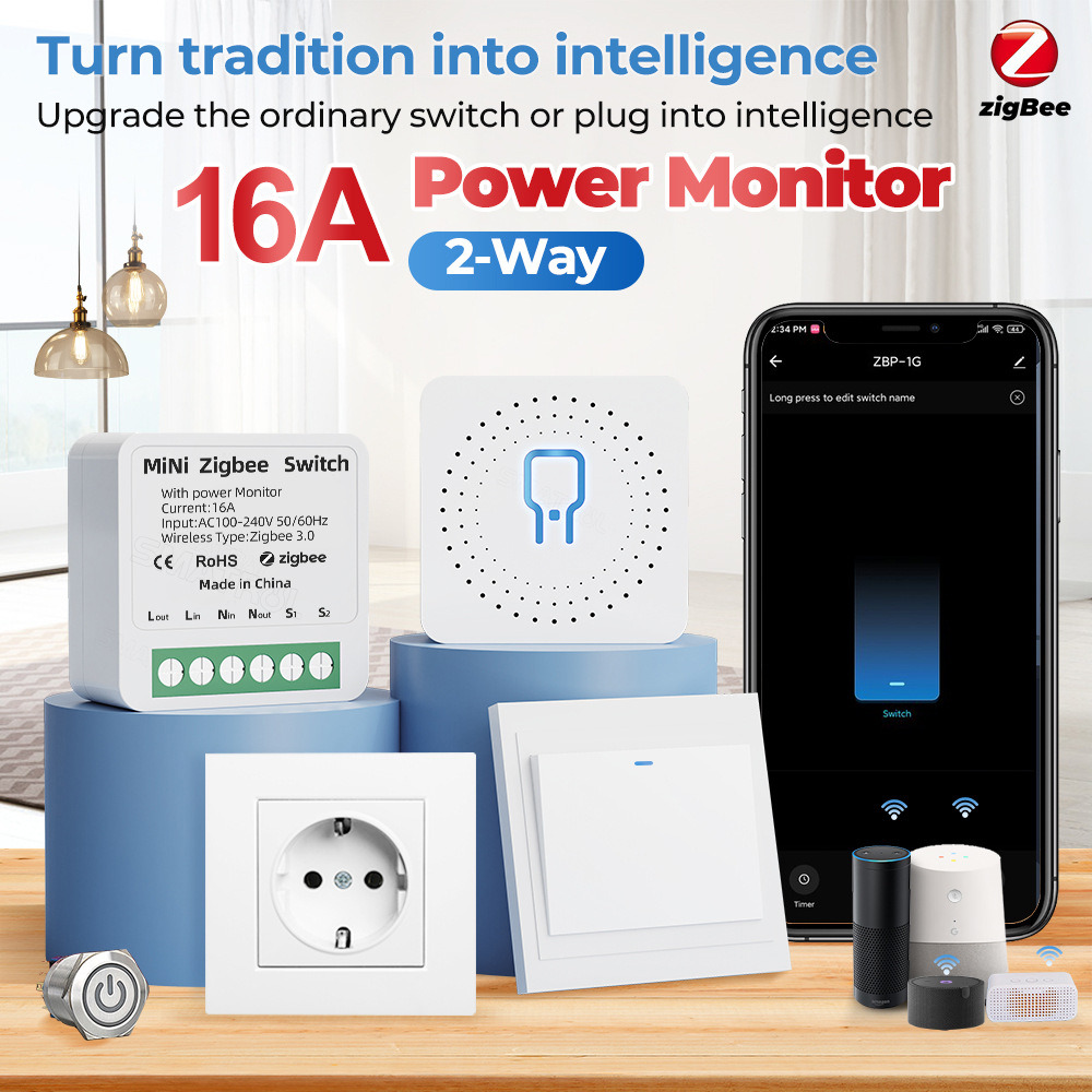 tuya WiFi Zigbee Smart Switch  - Sonoff Basic ulasan dan harga