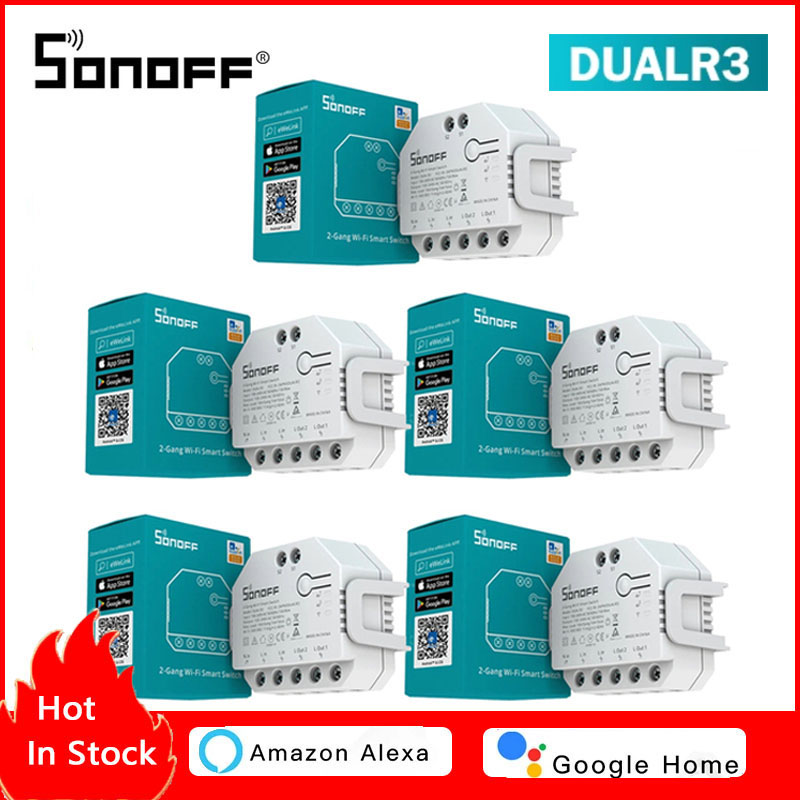 SONOFF DUAL R3 2 Gang Smart Re - Sonoff ulasan dan harga