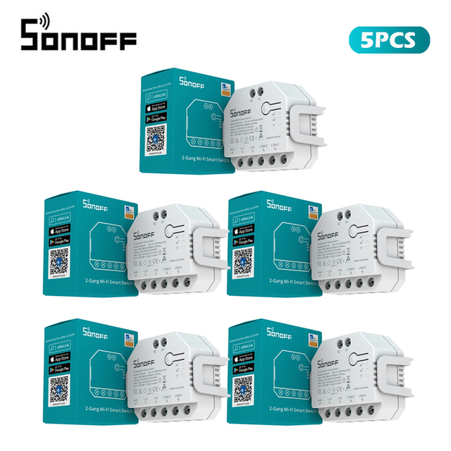 SONOFF DUAL R3 2 Gang Smart Re - Sonoff ulasan dan harga