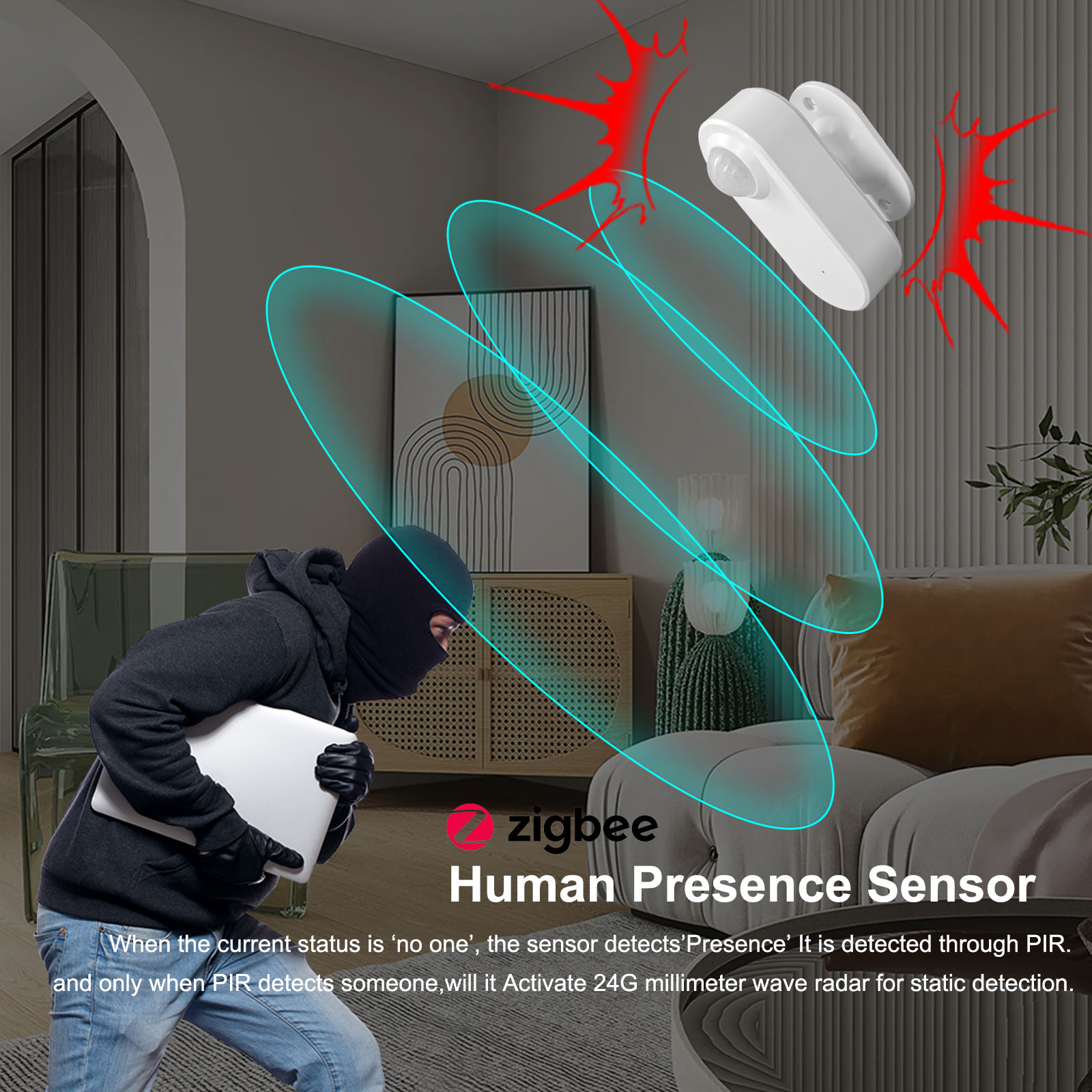 Tuya Human Presence Sensor Sma - Tasmota ulasan dan harga