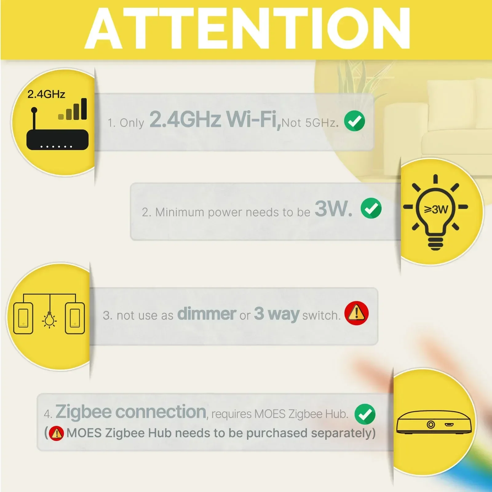 MOES Tuya ZigBee US Smart Ligh - Smart Relay Tuya ulasan dan harga