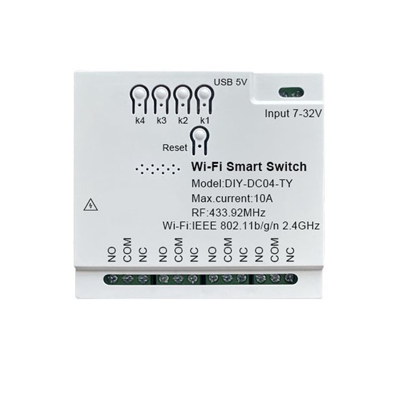 Reliable-Tuya Wifi 4 Channel S - Tuya 4 Channel ulasan dan harga