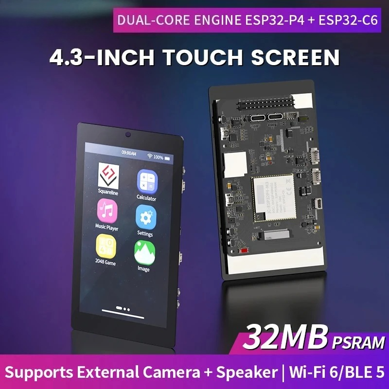 4.3 inch 480x800 IPS Capacitiv - Smart Home Module Iot ulasan dan harga
