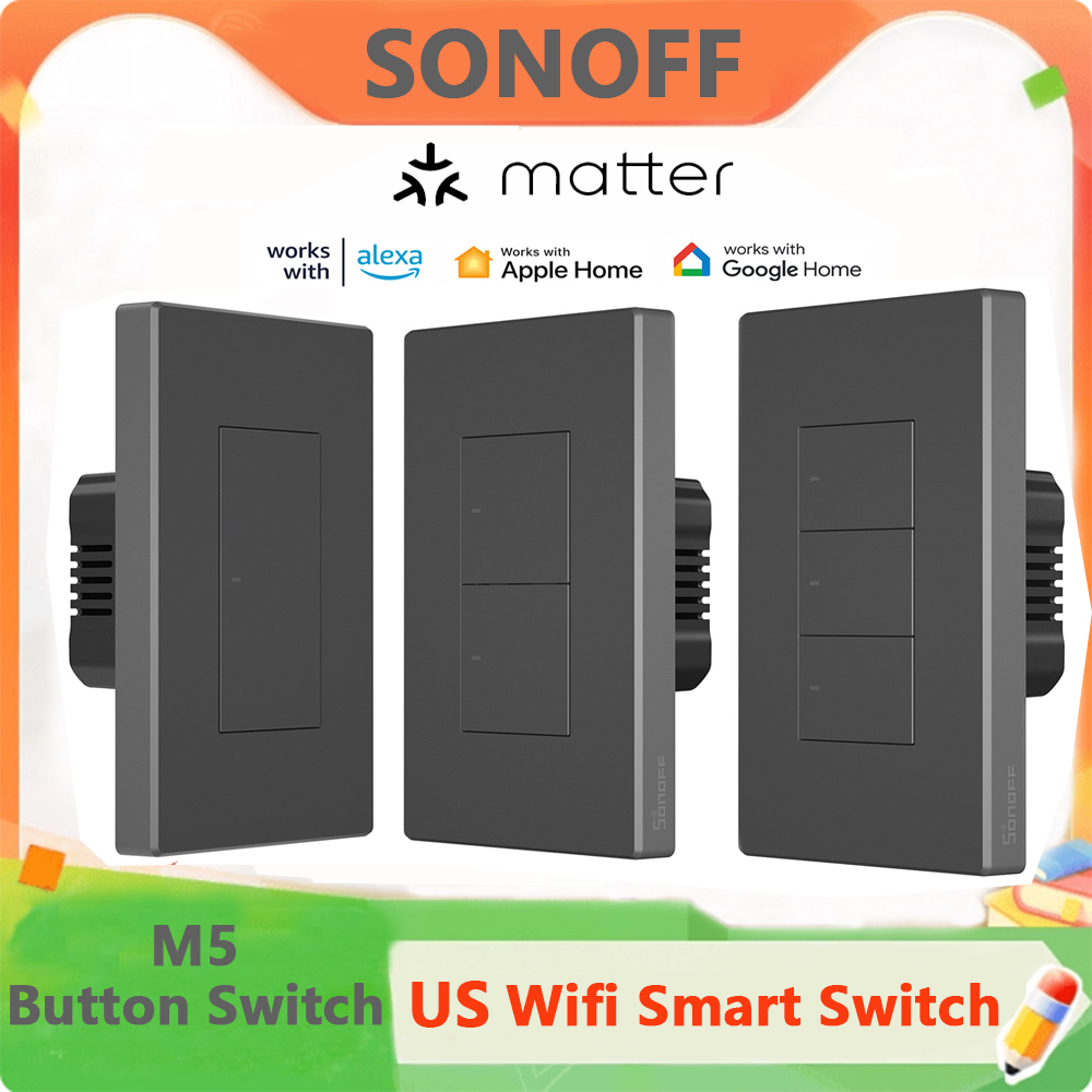 Sonoff M5 120 1C 2C 3C Matter  - Sonoff Basic ulasan dan harga