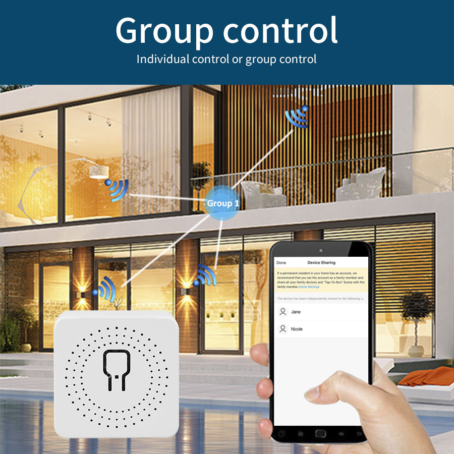 16A/20A WiFi Mini Smart Switch - Sonoff Mini R4 ulasan dan harga