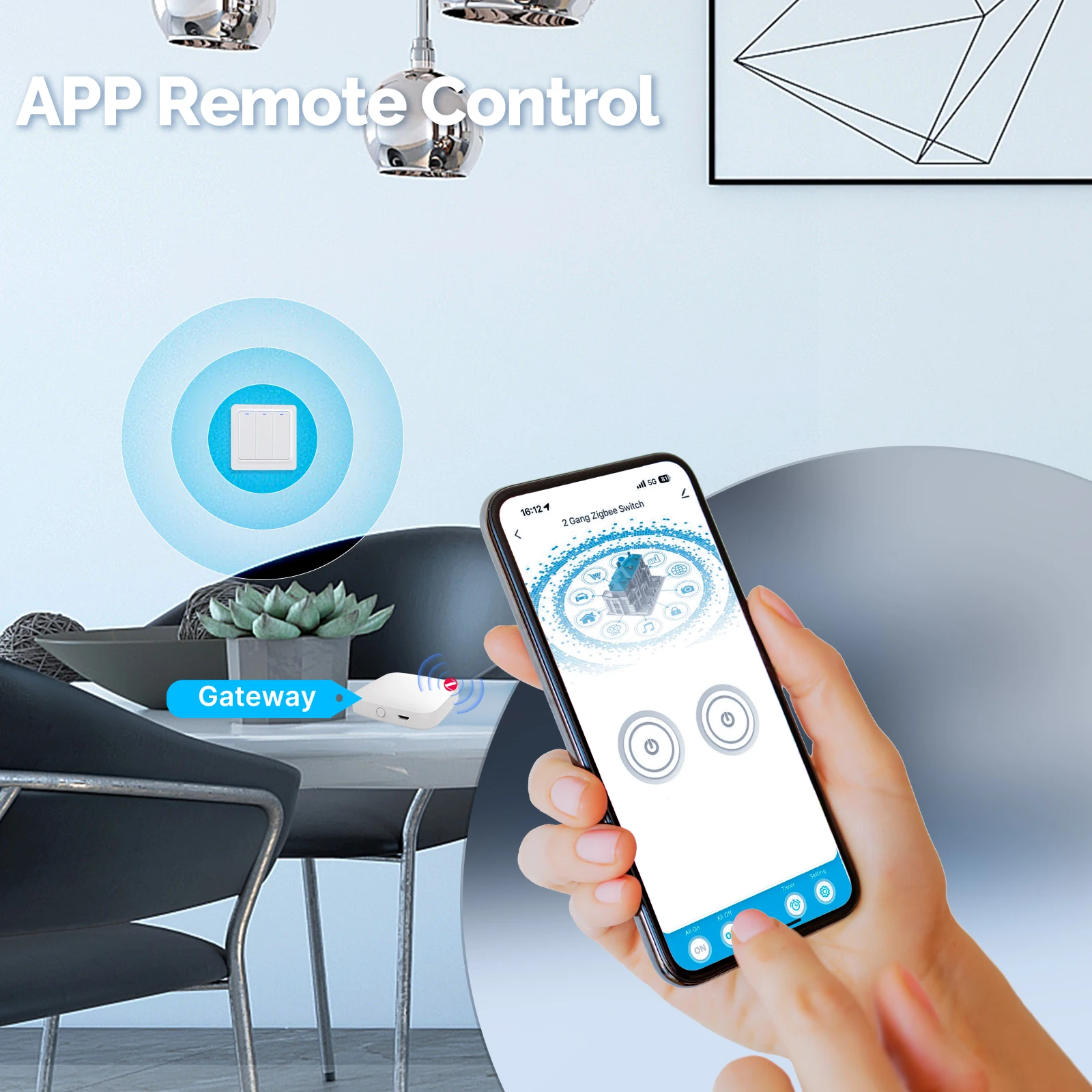 MOES ZigBee Smart Light Switch - Smart Relay Tuya ulasan dan harga