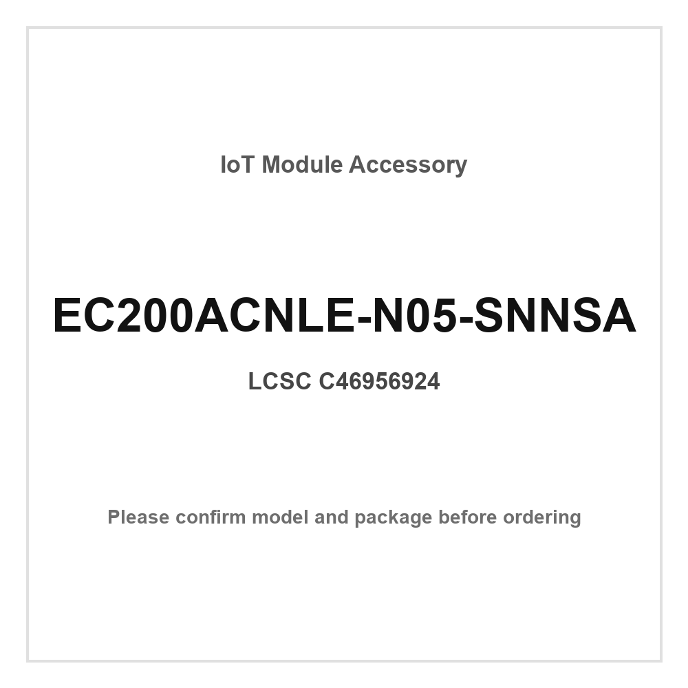 1pcs EC200ACNLE-N05-SNNSA I2C  - Smart Home Module Iot ulasan dan harga