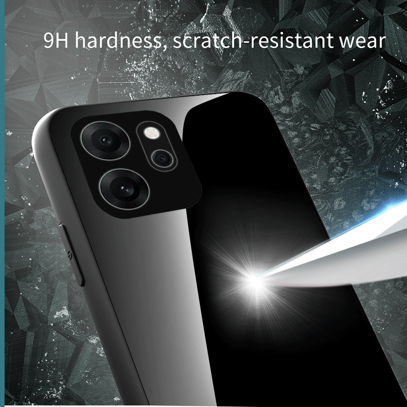 Hard Tempered Glass Case For R - Shelly ulasan dan harga