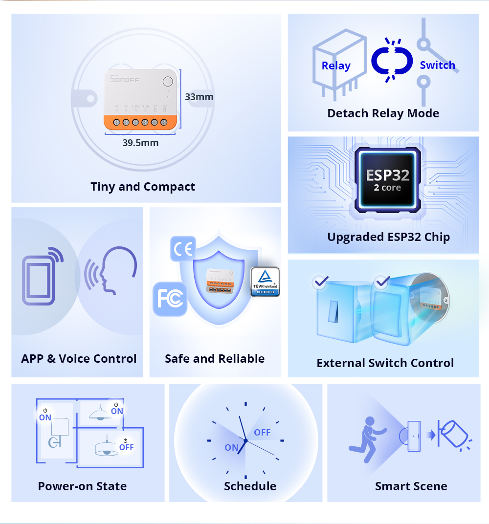 Sonoff Mini R4 Extreme Wifi Sm - Sonoff ulasan dan harga