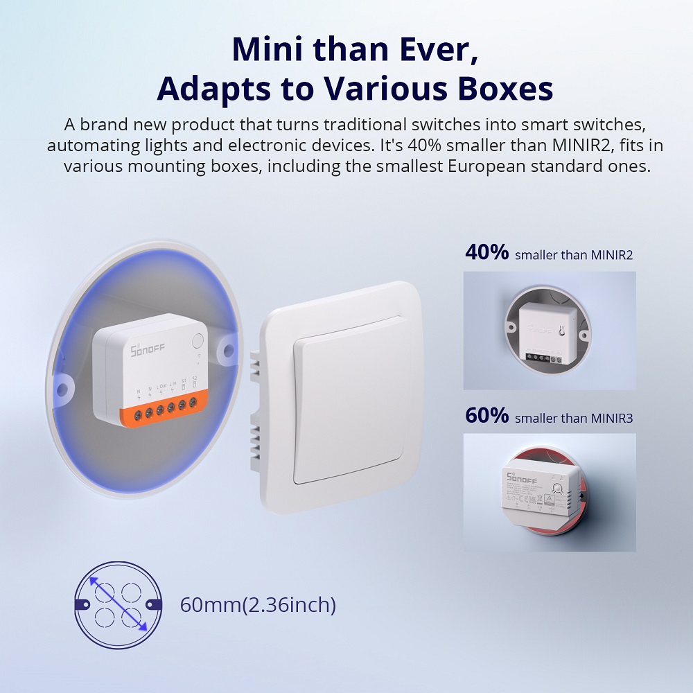 Sonoff Mini R4 Extreme Wifi Sm - Sonoff ulasan dan harga